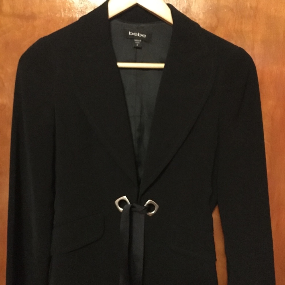 Bebe Black Blazer Size 0